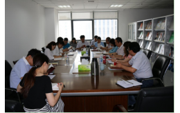 leyu·乐鱼（中国）体育官方网站组织学习‘两学一做’